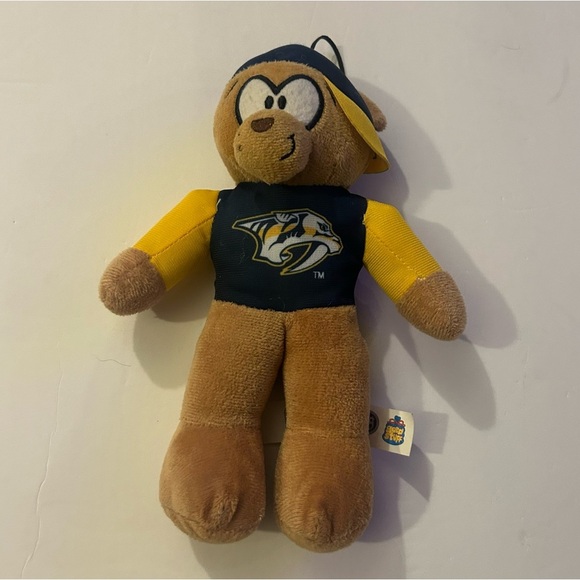 Rare Collectible Nashville Predators NHL plush mascot 2018, 10", hockey fan - Picture 2 of 8